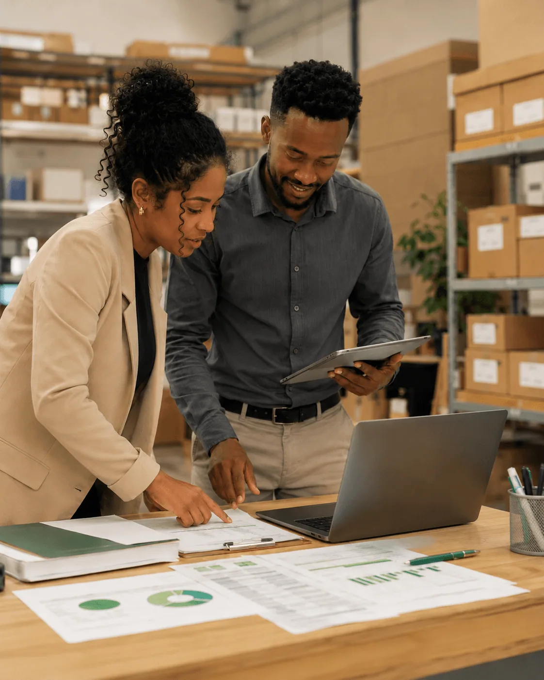 Municipal procurement office managing local government tenders