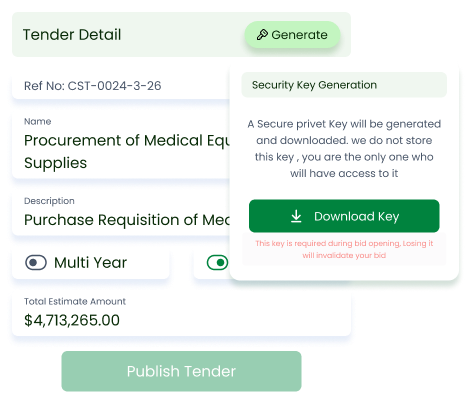 Procurement Planning